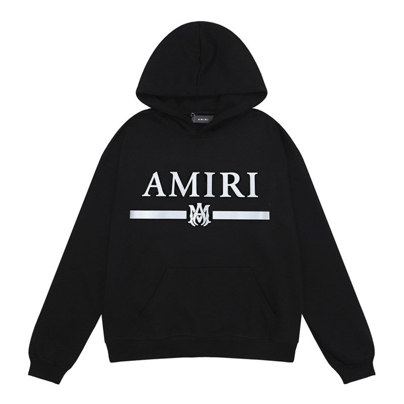 Amiri Letter Graphic Print Hoodie Streetwear Unisex
