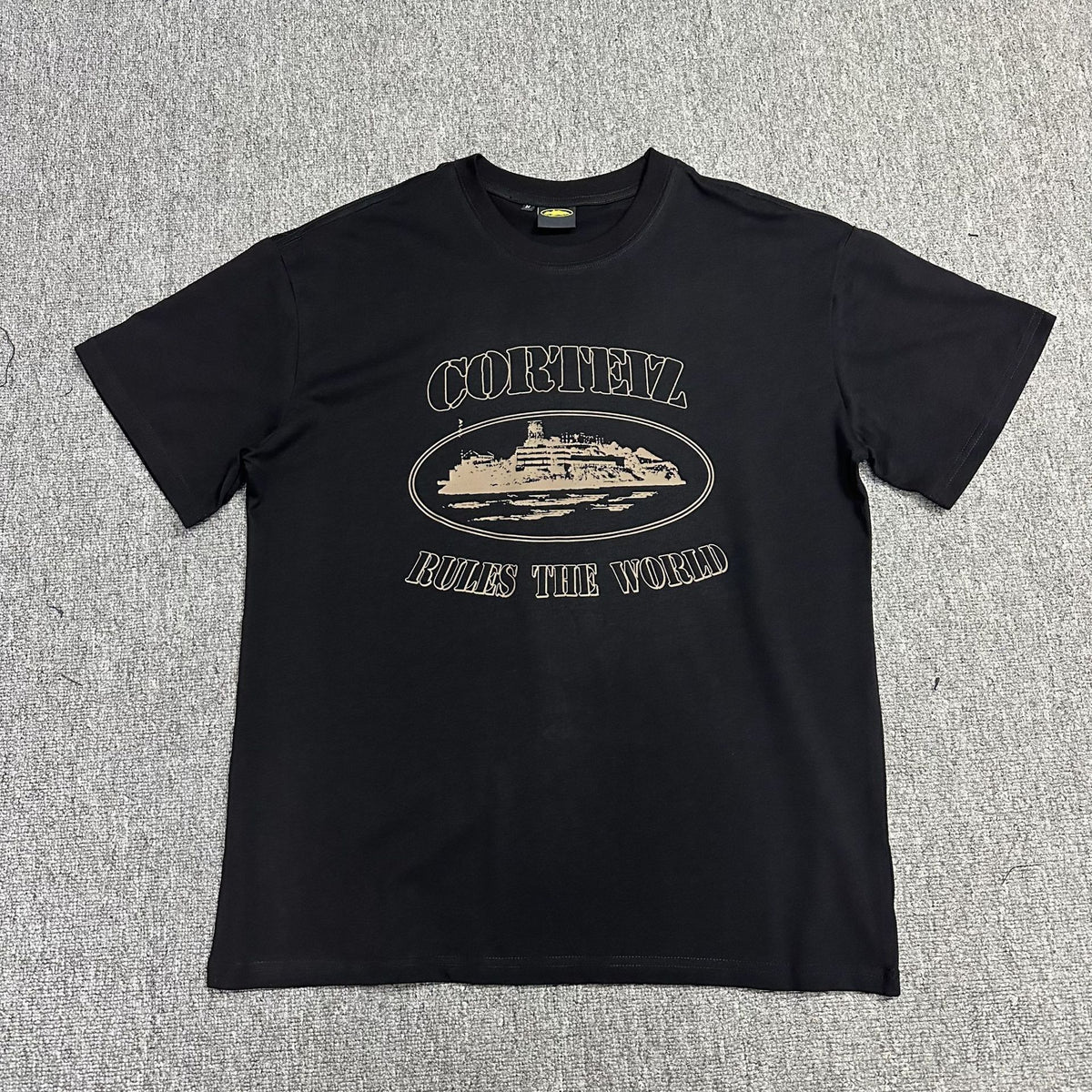 Corteiz Multi‑Logo Graphic Oversized Tee Streetwear Unisex