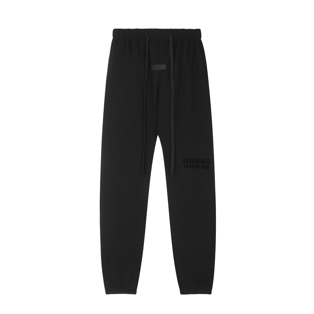 Fear of God ESSENTIALS 3D Silicone Letter Print Hoodie sweatpants