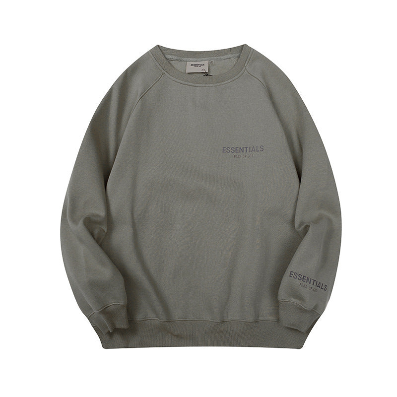 Fear of God ESSENTIALS Small Logo Crewneck Sweatshirt Chest & Sleeve