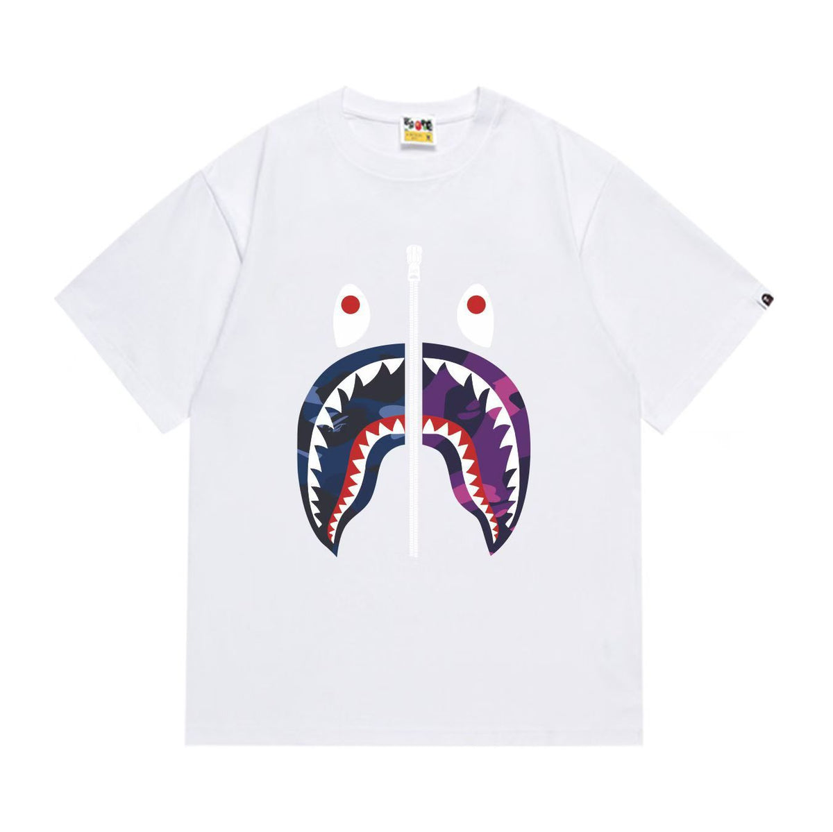 BAPE Ape Head Graphic Print Loose Unisex Streetwear T-Shirt