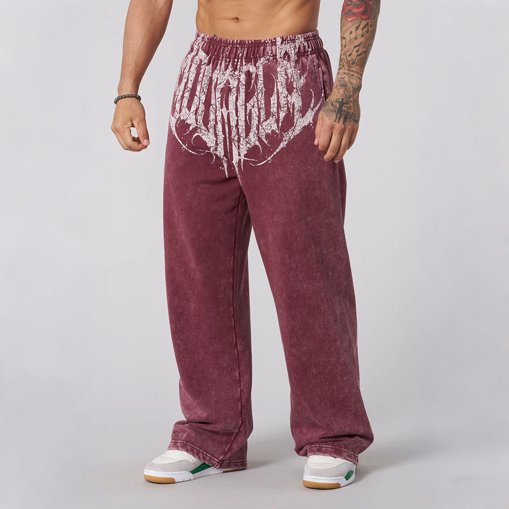YOUNGLA 2079 Dark Wave Joggers