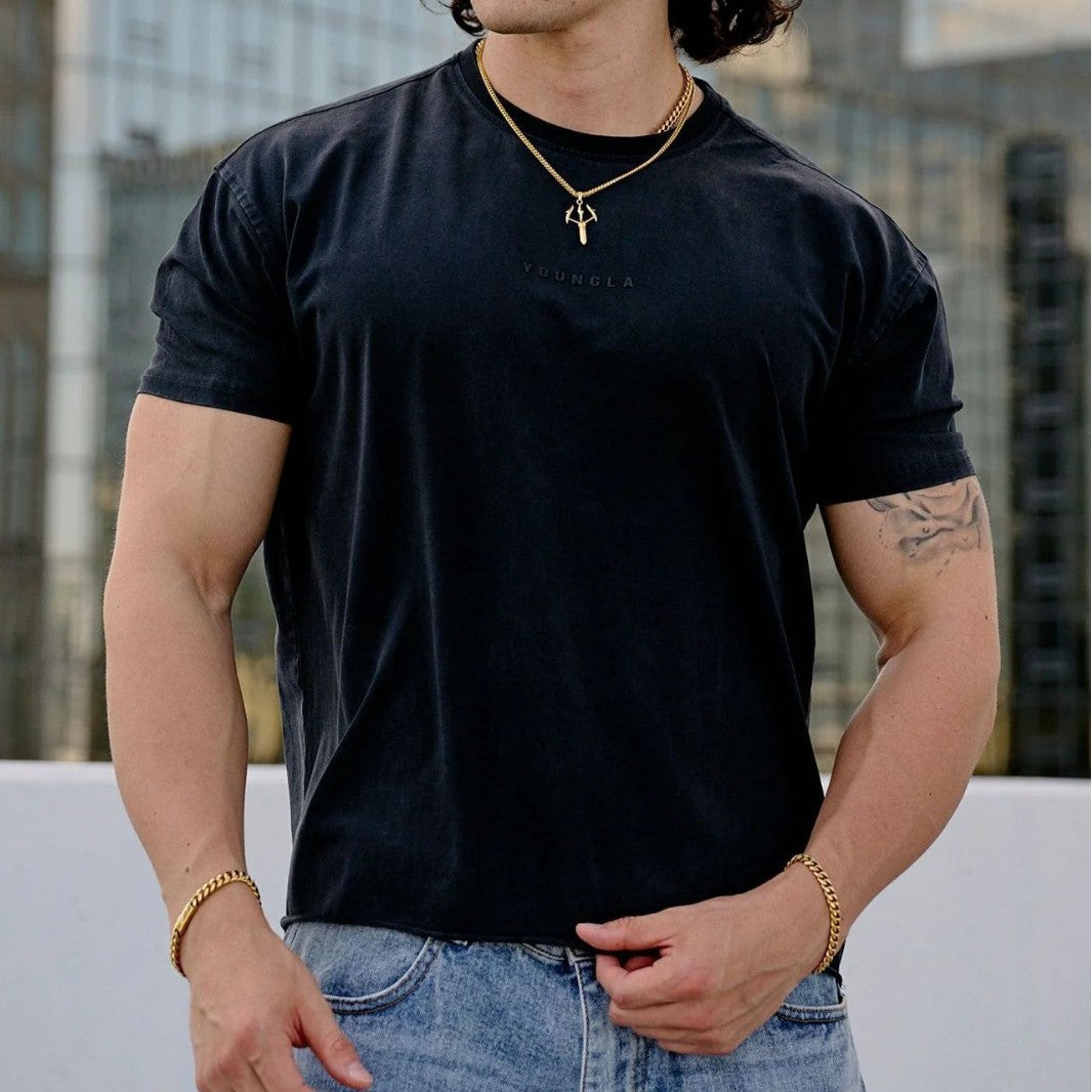YOUNGLA 401 Essential Jacked Tees