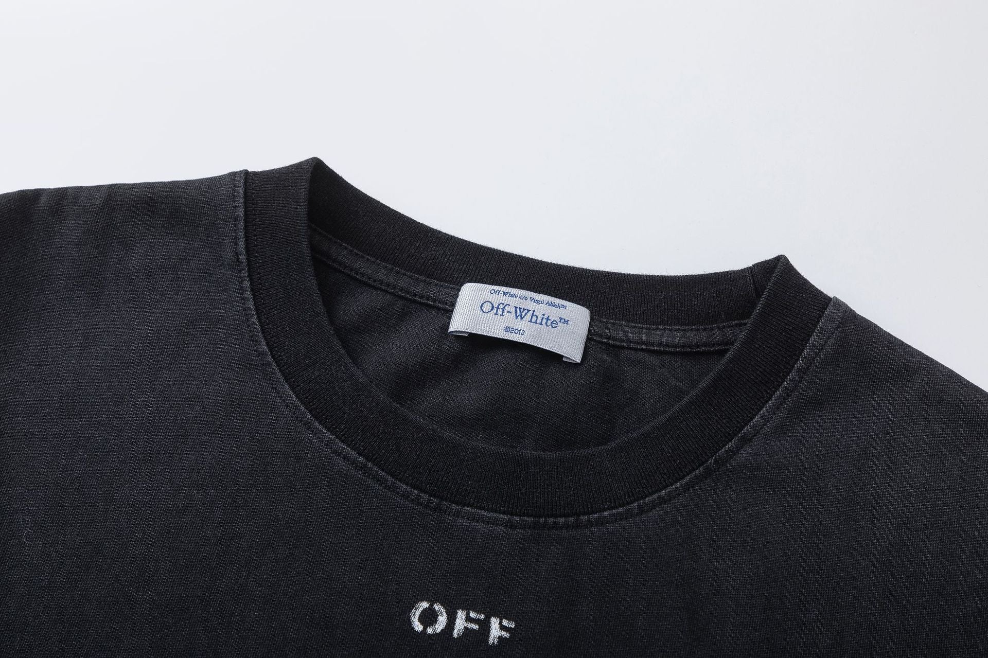 Off White Baby Angel Graphic Crew Neck Unisex T Shirt
