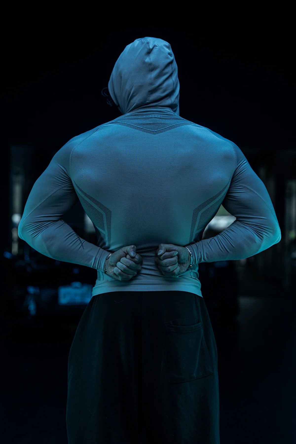 YOUNGLA 8062 Warrior Compression Hoodies