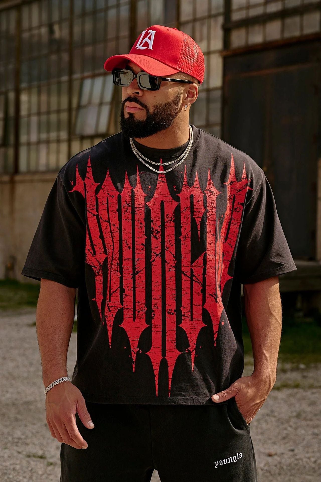 YOUNGLA 4156 Revenge Tees