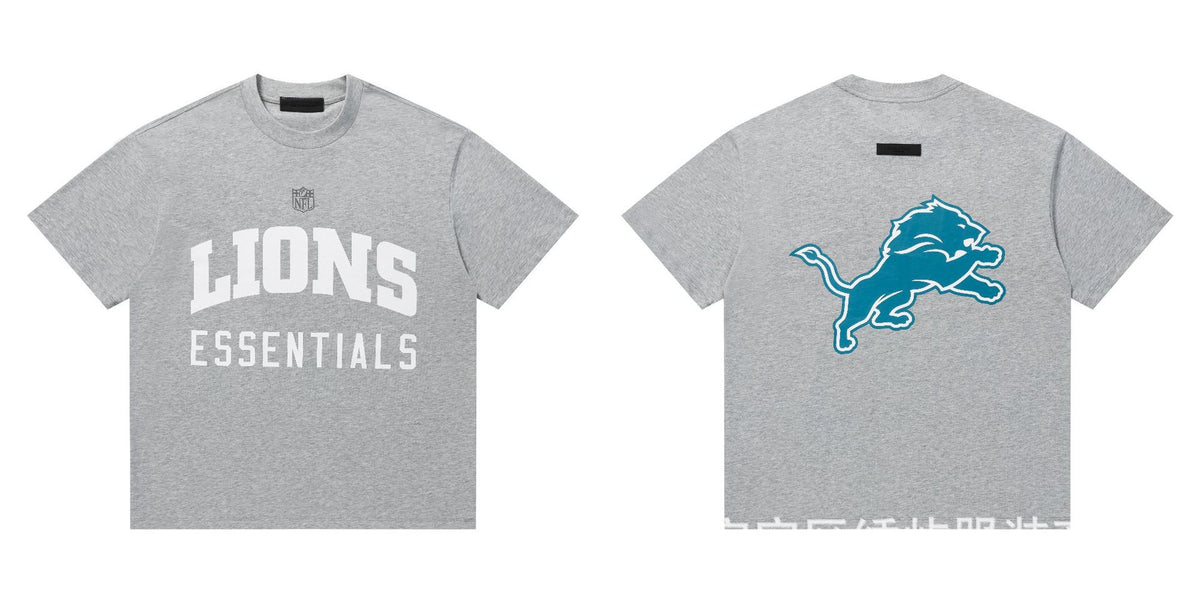Fear Of God Essentials Letter Series Crew Neck Short Sleeve T Shirt