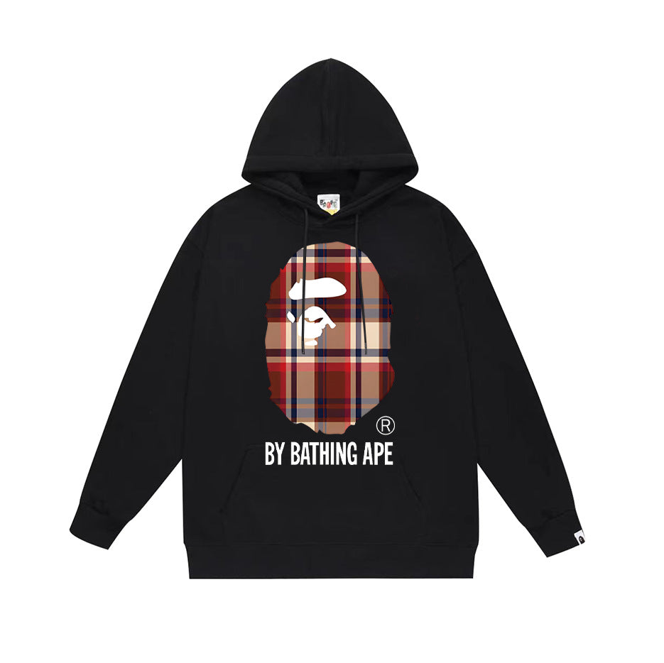 BAPE Hoodie Multi Camo Ape Head Print Street Fleece Pullover
