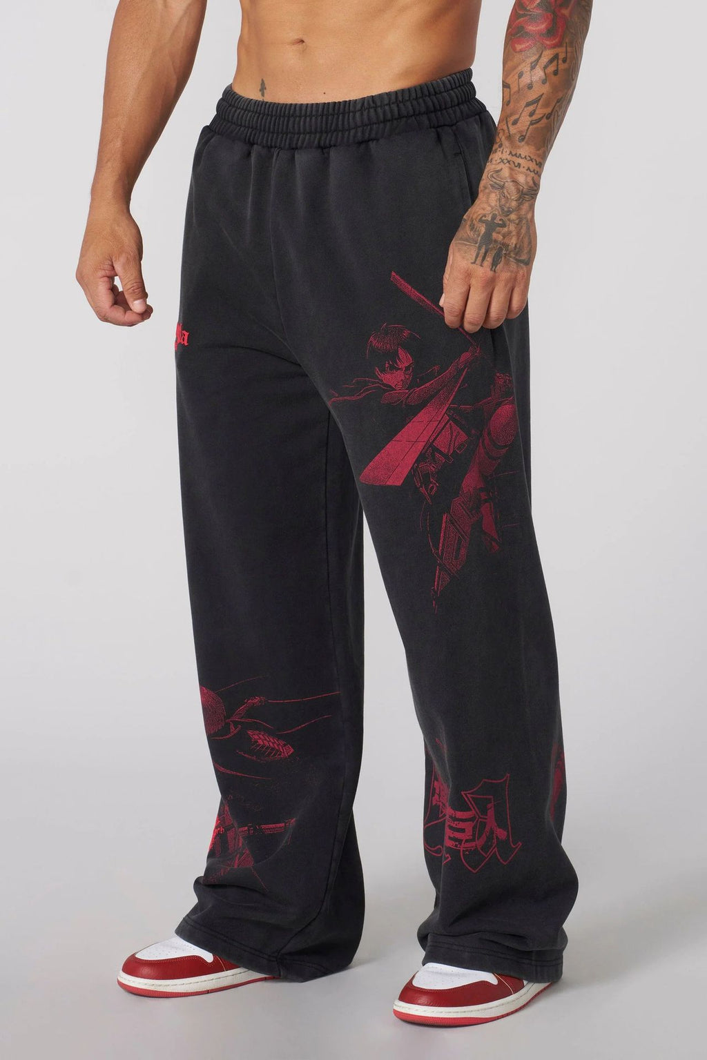 YOUNGLA 2128 AOT© x YLA Baggy Joggers