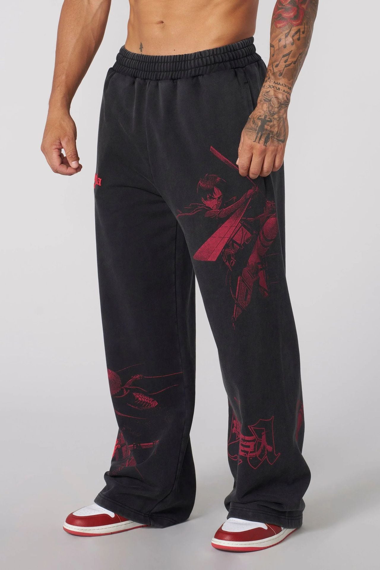 YOUNGLA 2128 AOT© x YLA Baggy Joggers