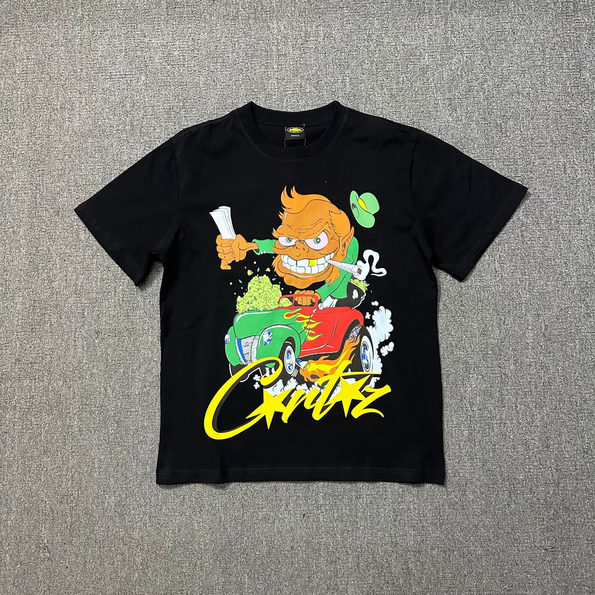 Corteiz Multi‑Logo Graphic Oversized Tee Streetwear Unisex