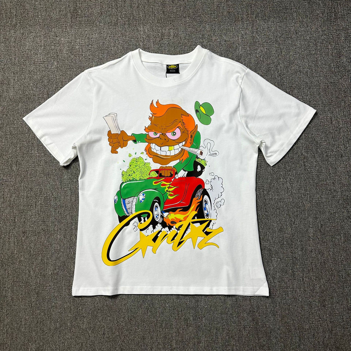 Corteiz Multi‑Logo Graphic Oversized Tee Streetwear Unisex