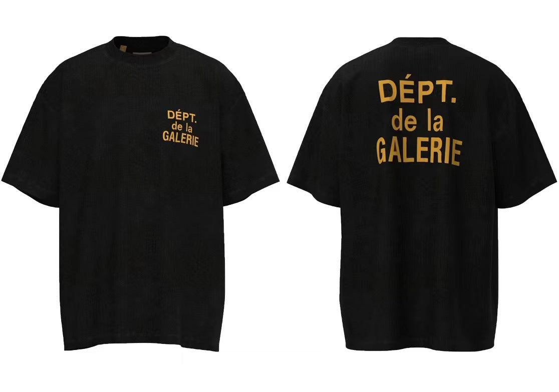 Gallery Dept Vintage Washed Graphic Short Sleeve Tee Streetwear Unisex