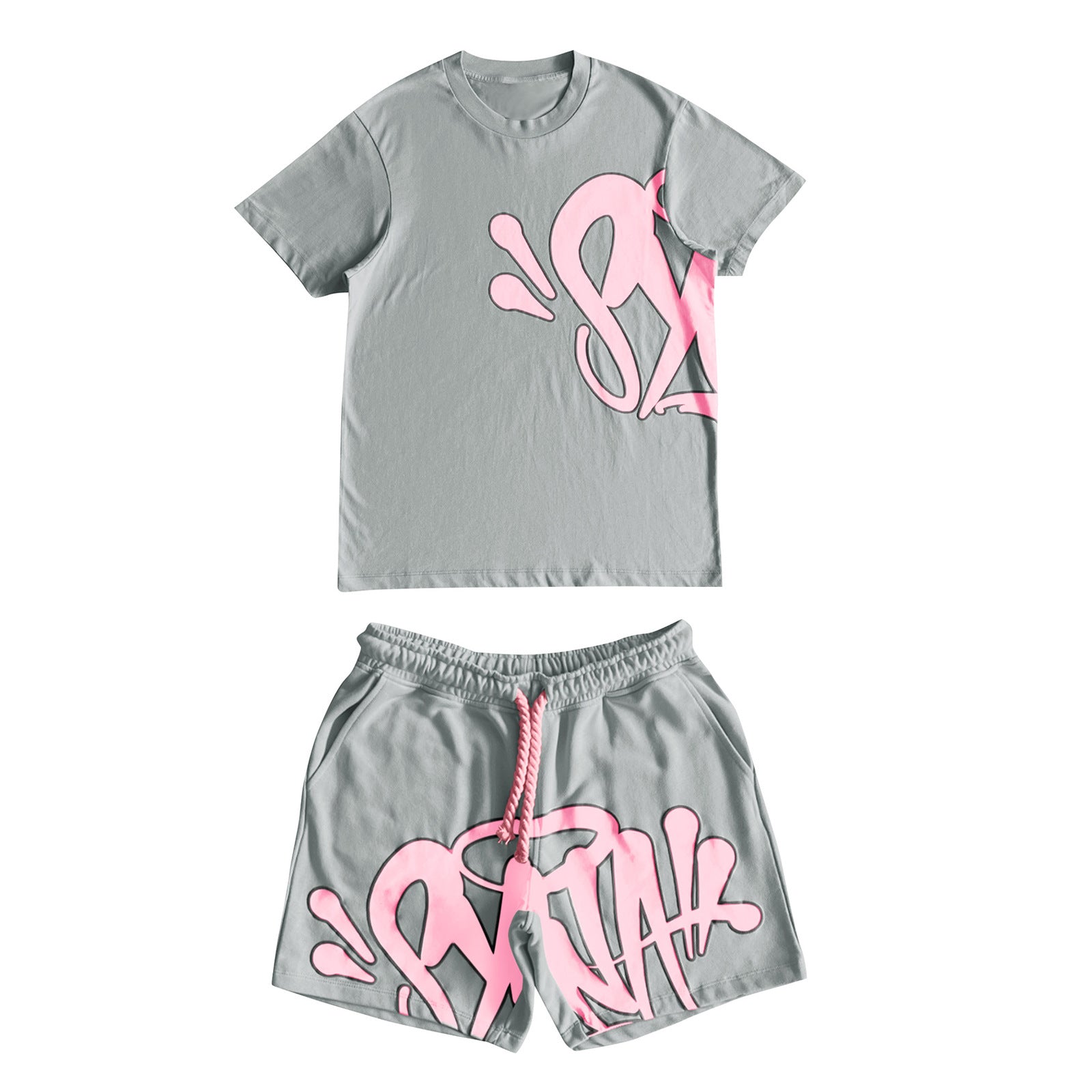 Syna World Graffiti T-Shirt & Shorts Unisex Streetwear Set