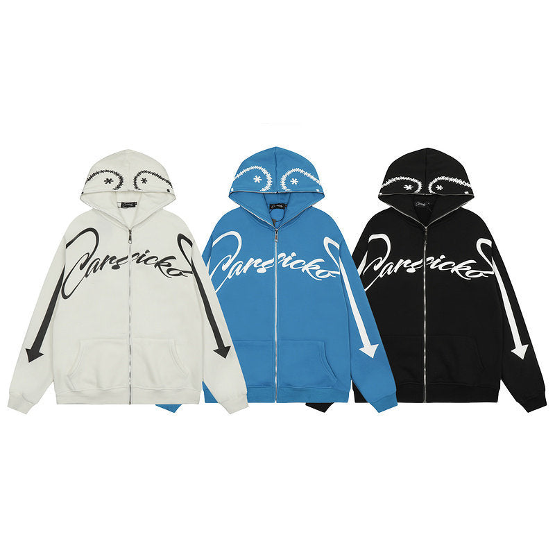 Carsicko Love Spread Full Zip Hoodie