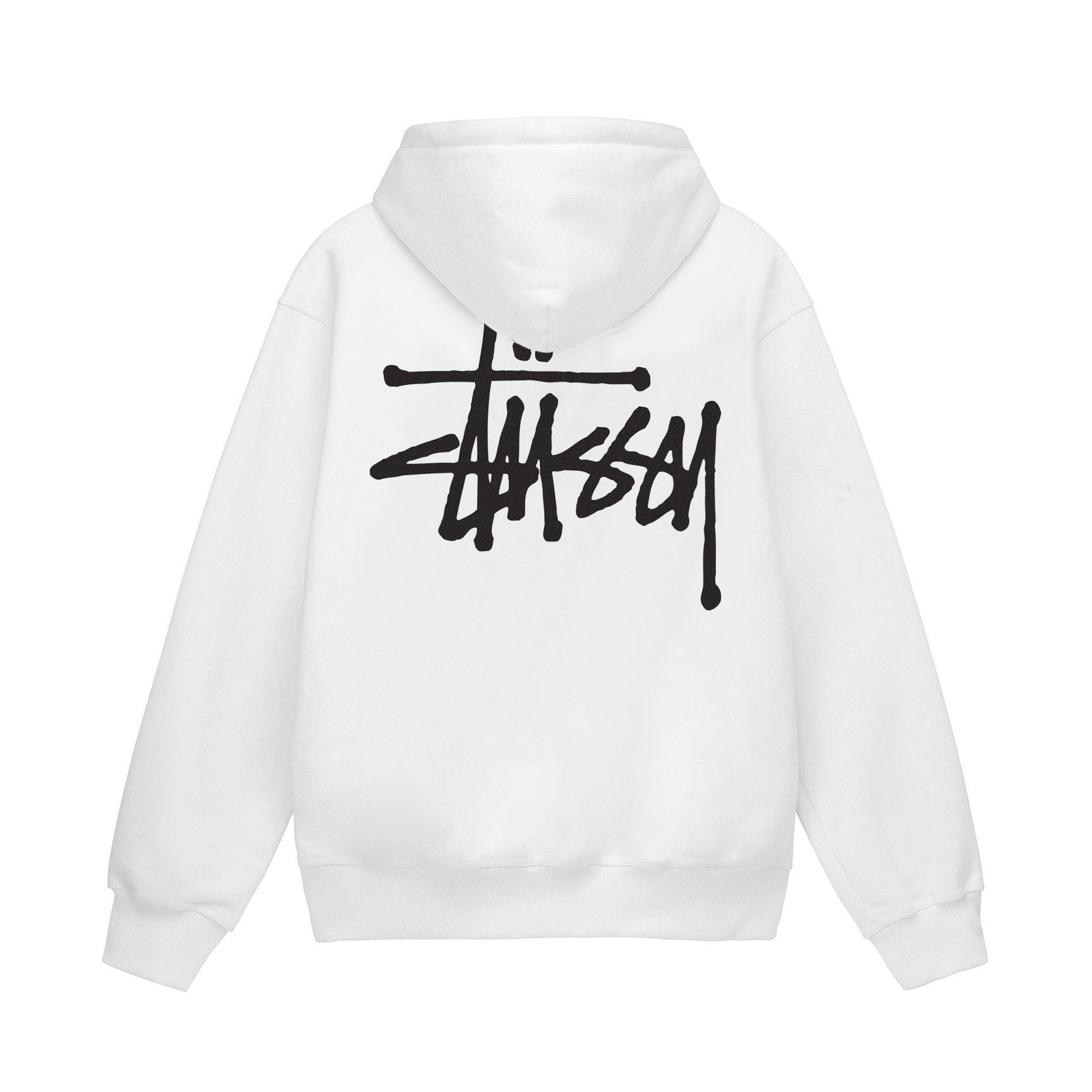 Stussy Script 8 Ball World Tour Graphic Oversized Hoodie Streetwear