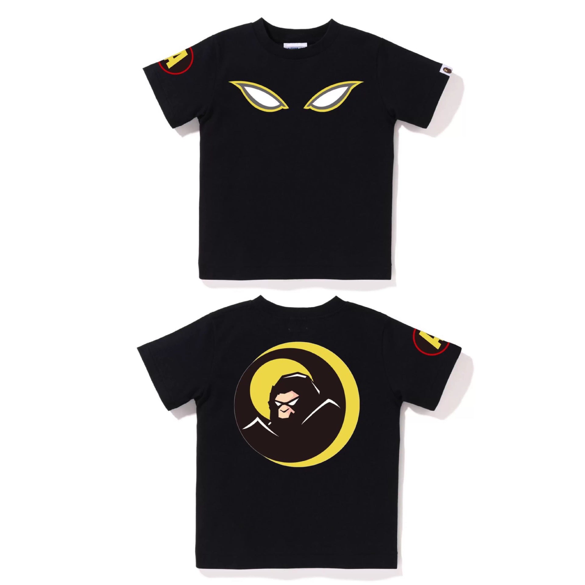 BAPE Ape Head Camo Shark Print Crew Neck Short Sleeve T‑Shirt Unisex