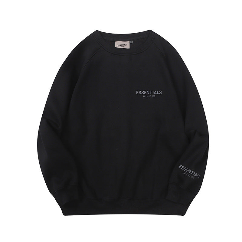 Fear of God ESSENTIALS Small Logo Crewneck Sweatshirt Chest & Sleeve