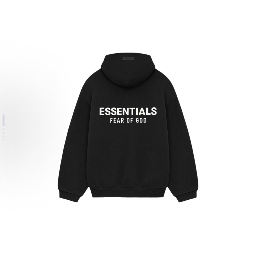 Essentials Silicon Letter Streetwear Pullover Hoodie