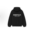 Essentials Silicon Letter Streetwear Pullover Hoodie