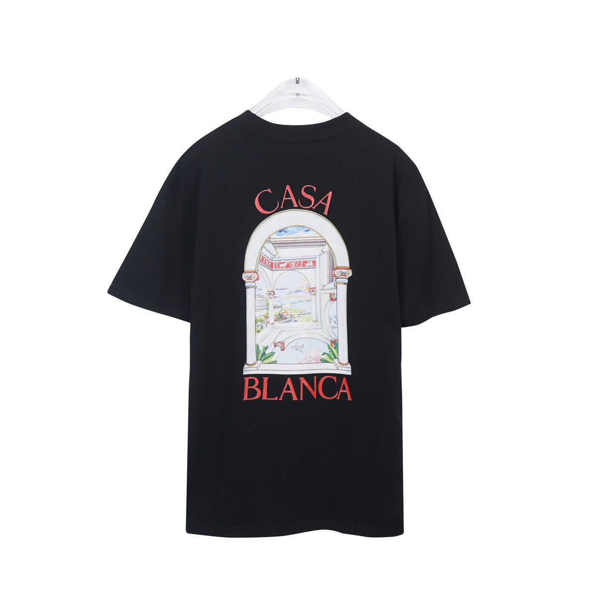 Casablanca Art Print Loose Unisex Short Sleeve Graphic T-Shirt