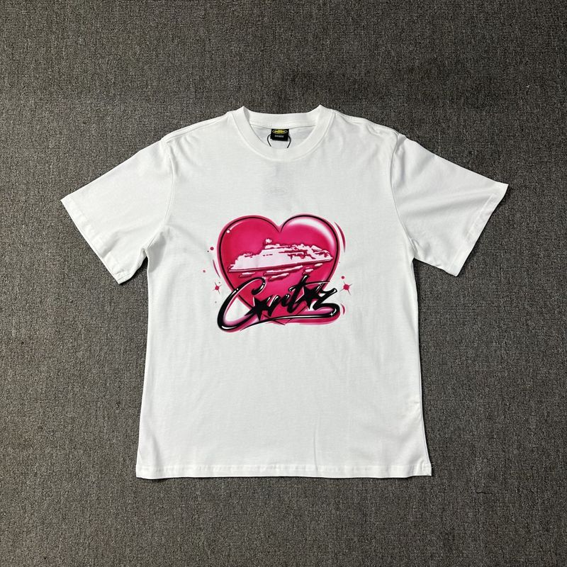 Corteiz Logo Letter Print Crew Neck Short Sleeve T‑Shirt Unisex