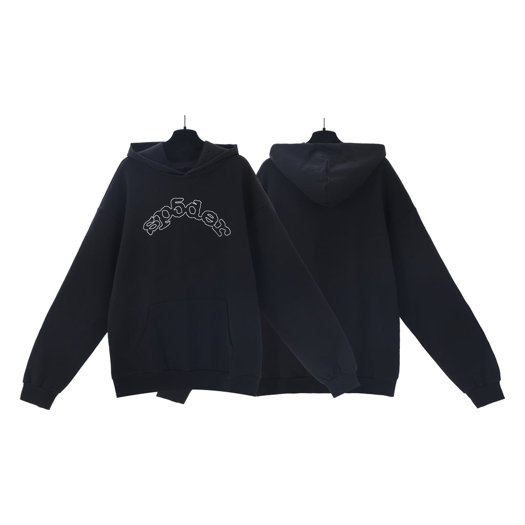 Sp5der Foam Print Spider Web Hoodie Sweatshirt Jogger Pants Set