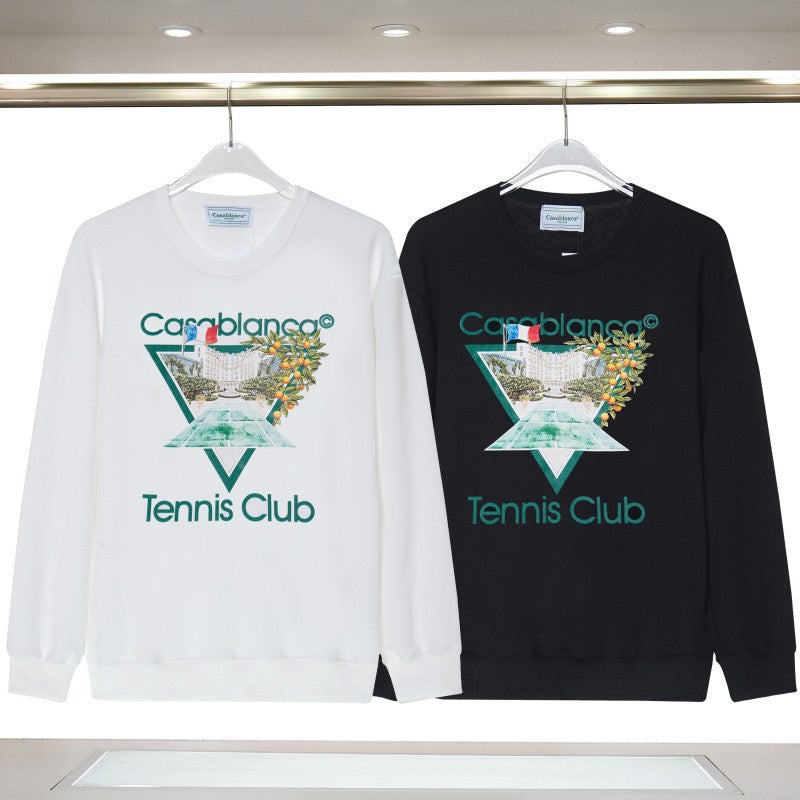 Casablanca Arch Logo Crewneck Casa Graphic Print Casual Pullover