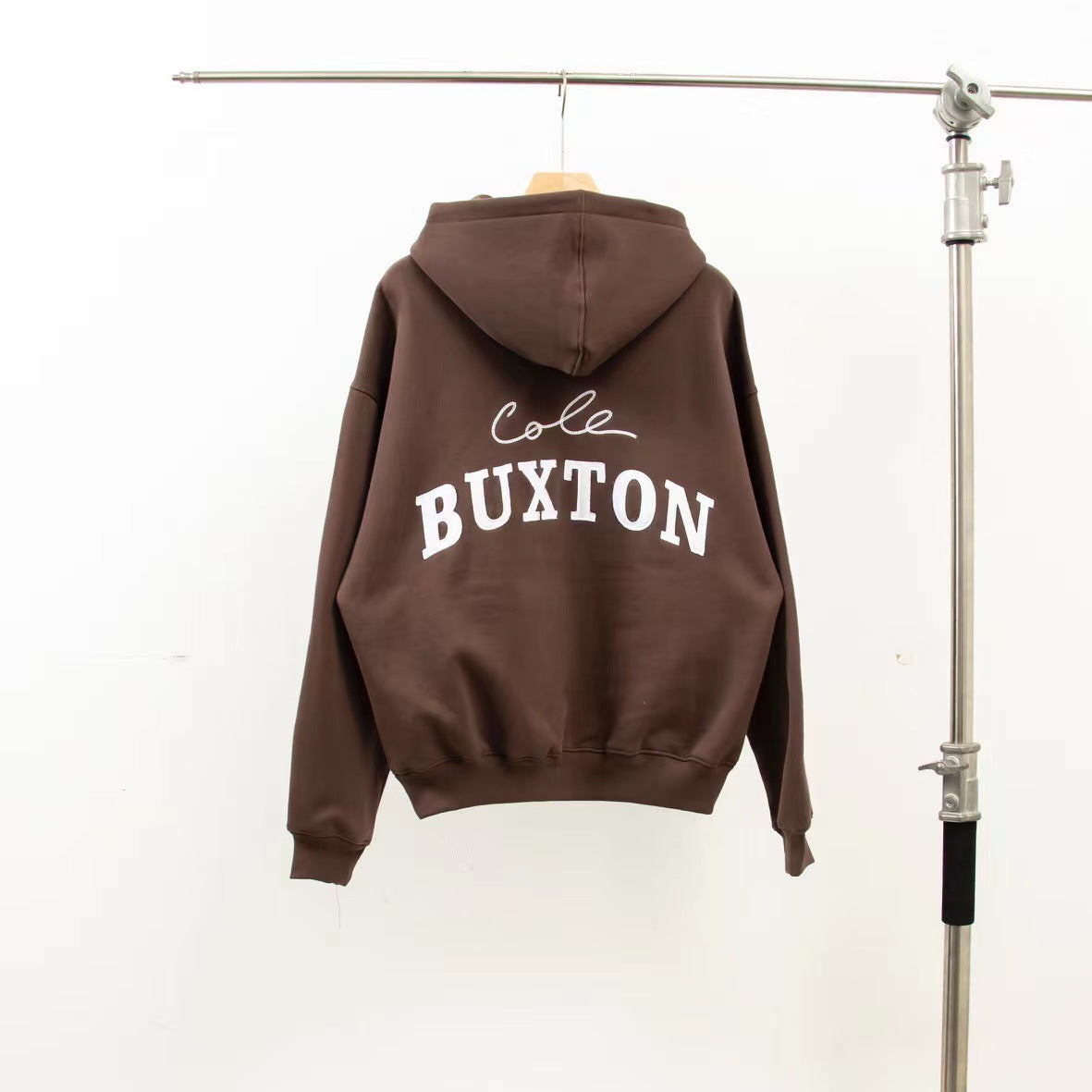 Cole Buxton Logo Hoodie Men Oversized Casual Streetwear Pullover