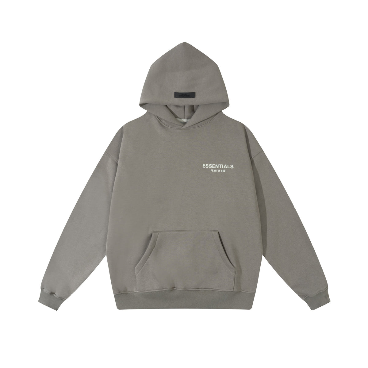 Fear Of God Essentials Flocked Small Letter Pullover Hoodie Unisex