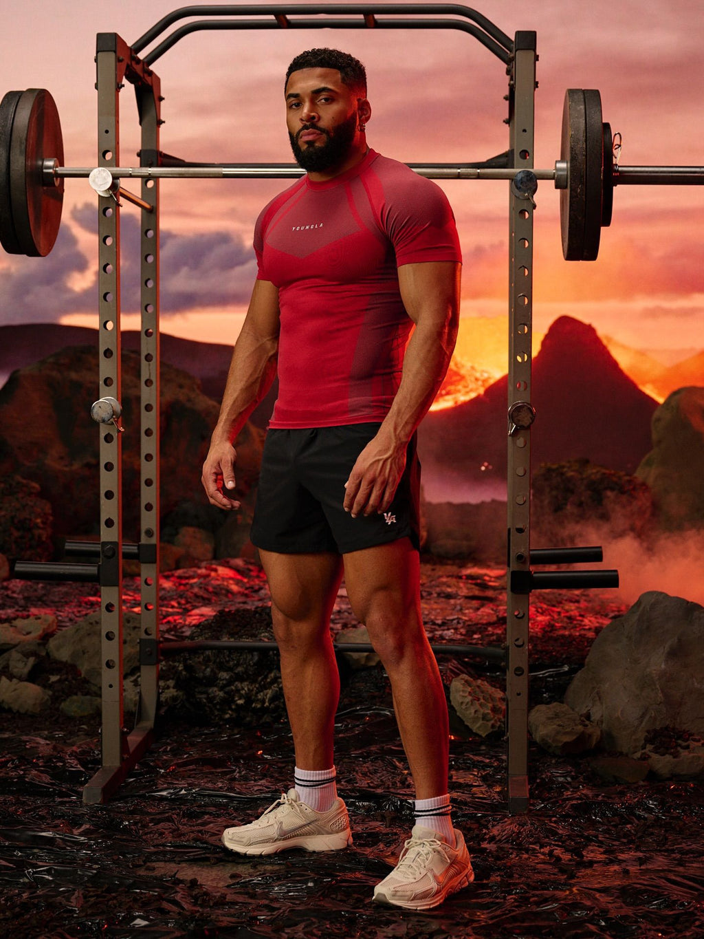 YOUNGLA 4294 Apex Compression Tees