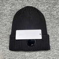 C.P. Company Extrafine Merino Wool Ribbed Lens Beanie