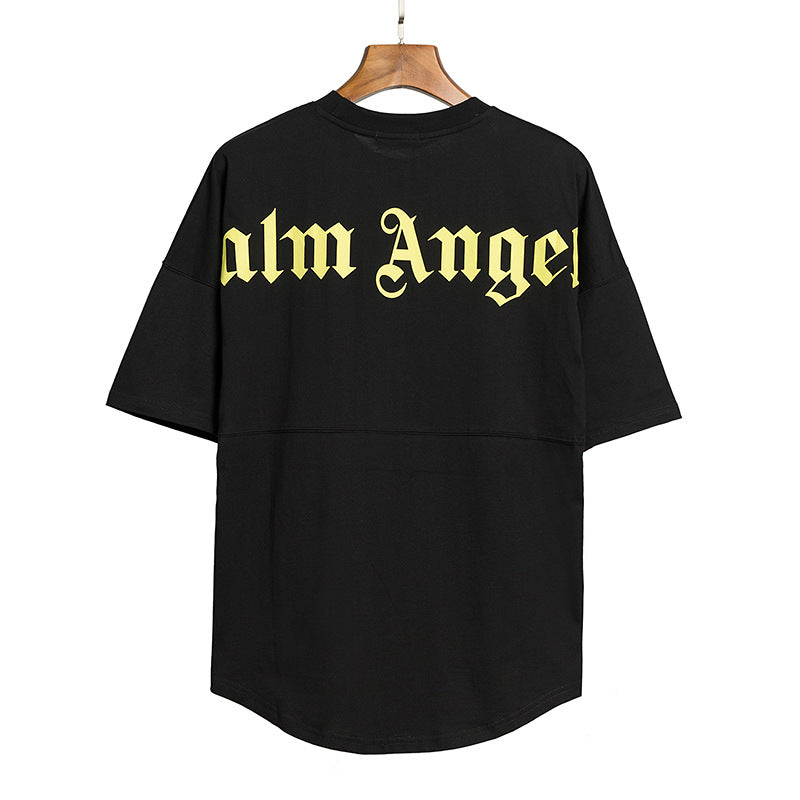 Palm Angels Teddy Bear Graphic Tee Loose Unisex Streetwear T-Shirt