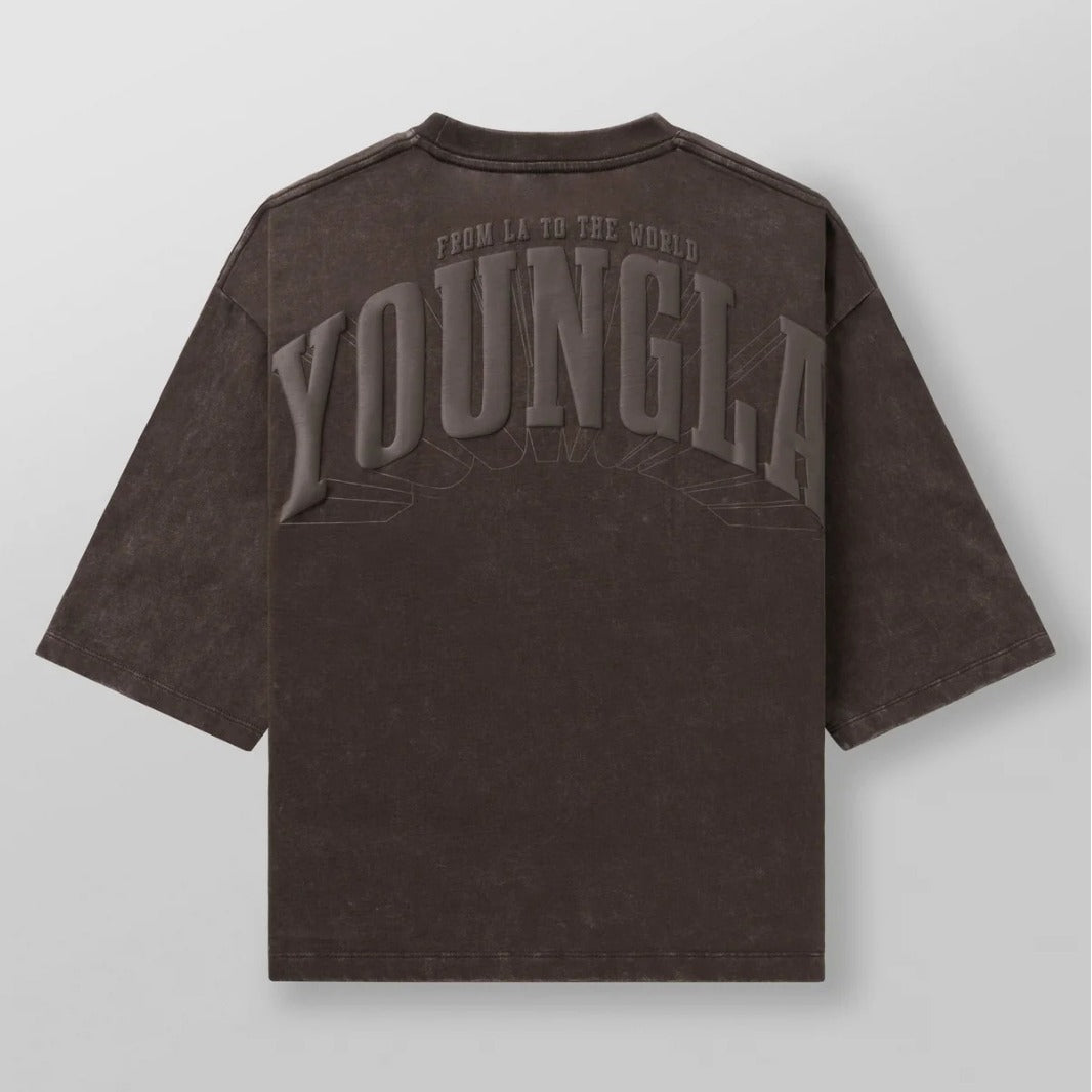 YOUNGLA 4138 Foundation Cropped Tees