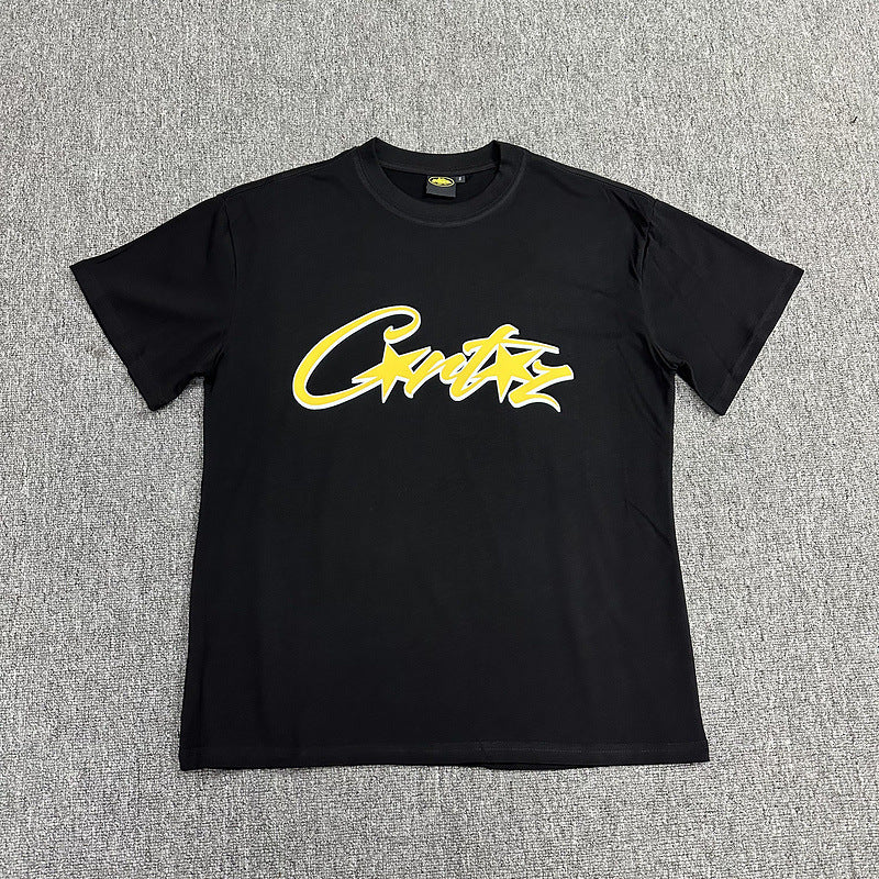 Corteiz Circle Logo Graphic Oversized Tee Streetwear Unisex
