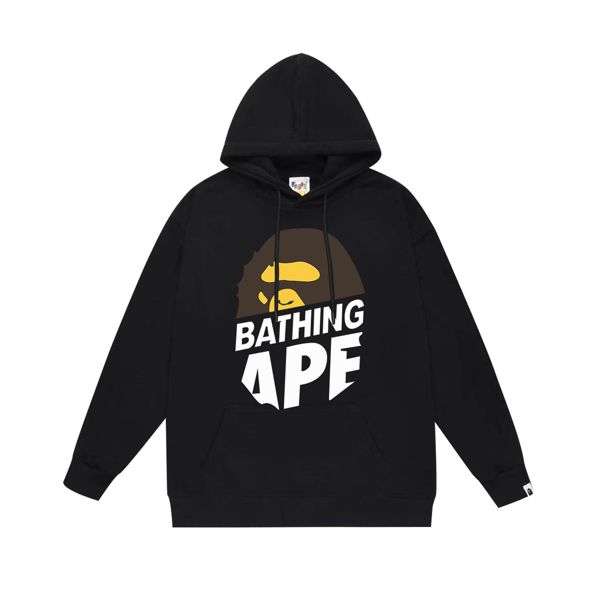 Bape Camo Ape Head Graphic Vintage Washed Oversized Hoodie Streetwear
