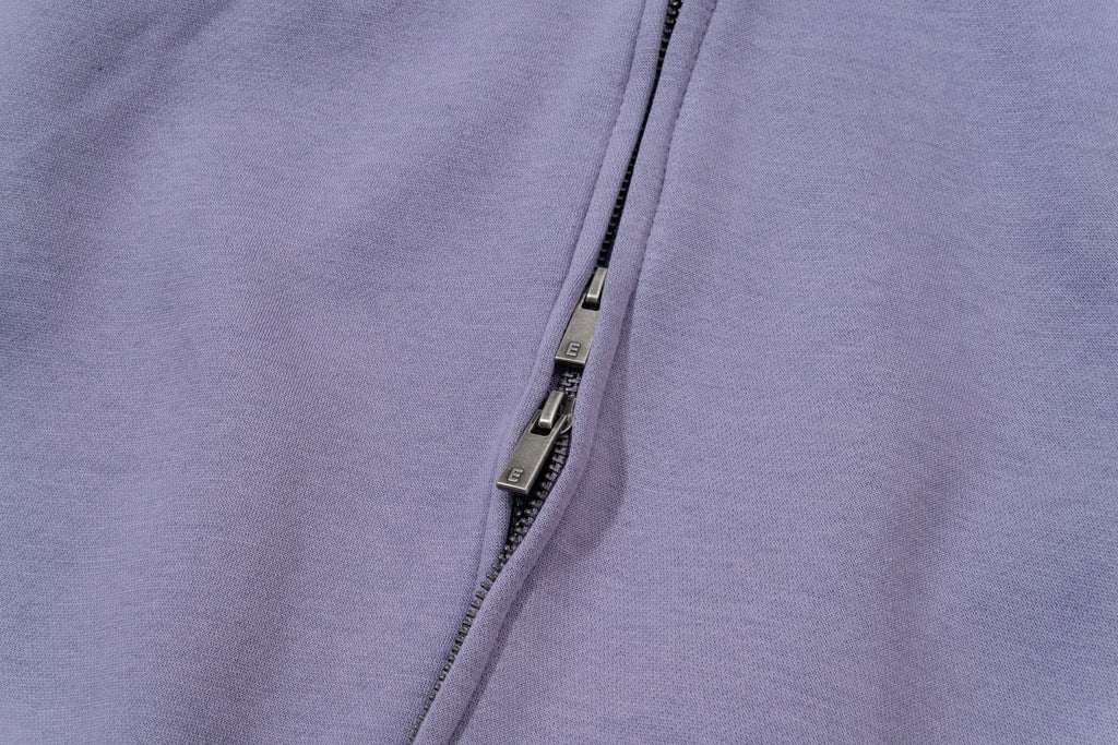 FOG Essentials Emblem Letter Zip Up Hoodie Unisex