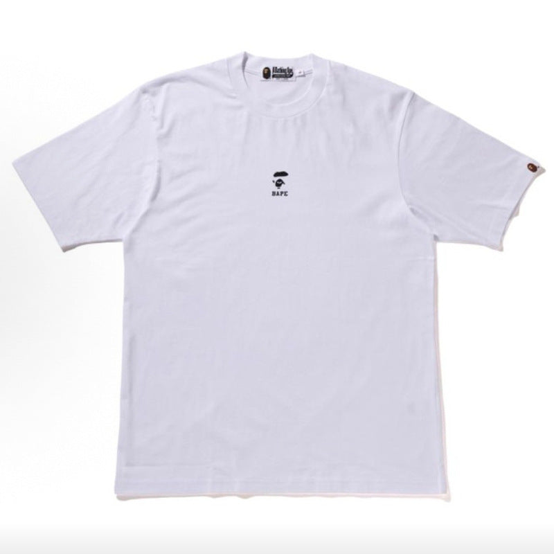 BAPE Ape Head Camo Shark Print Crew Neck Short Sleeve T‑Shirt Unisex