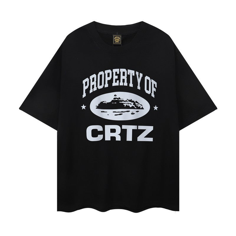 Corteiz Graffiti Graphic Tee Loose Unisex High Street T-Shirt