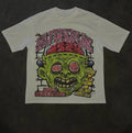 Hellstar Style Vintage Hip Hop Graphic Oversized Streetwear Cotton Tee