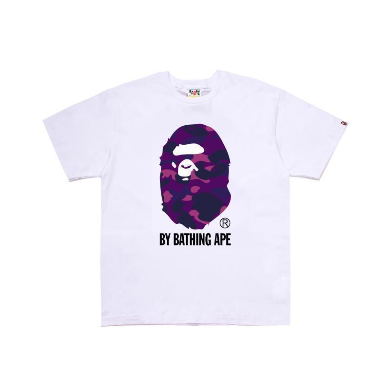 BAPE Ape Head Print Loose Unisex Streetwear T-Shirt