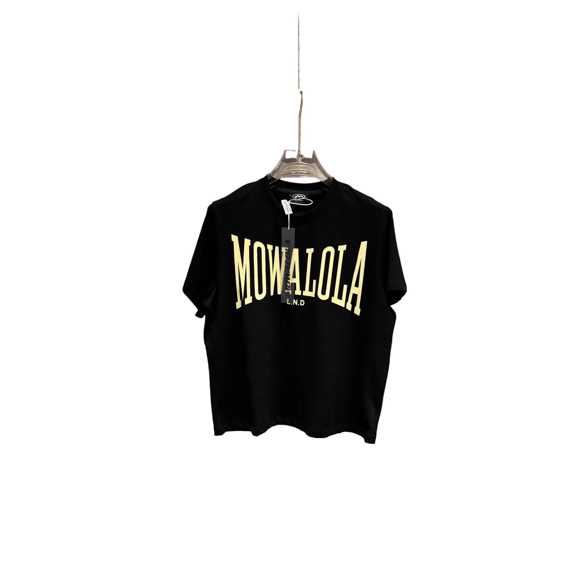 Mowalola Limited Letter Graphic Crew Neck Short Sleeve T Shirt
