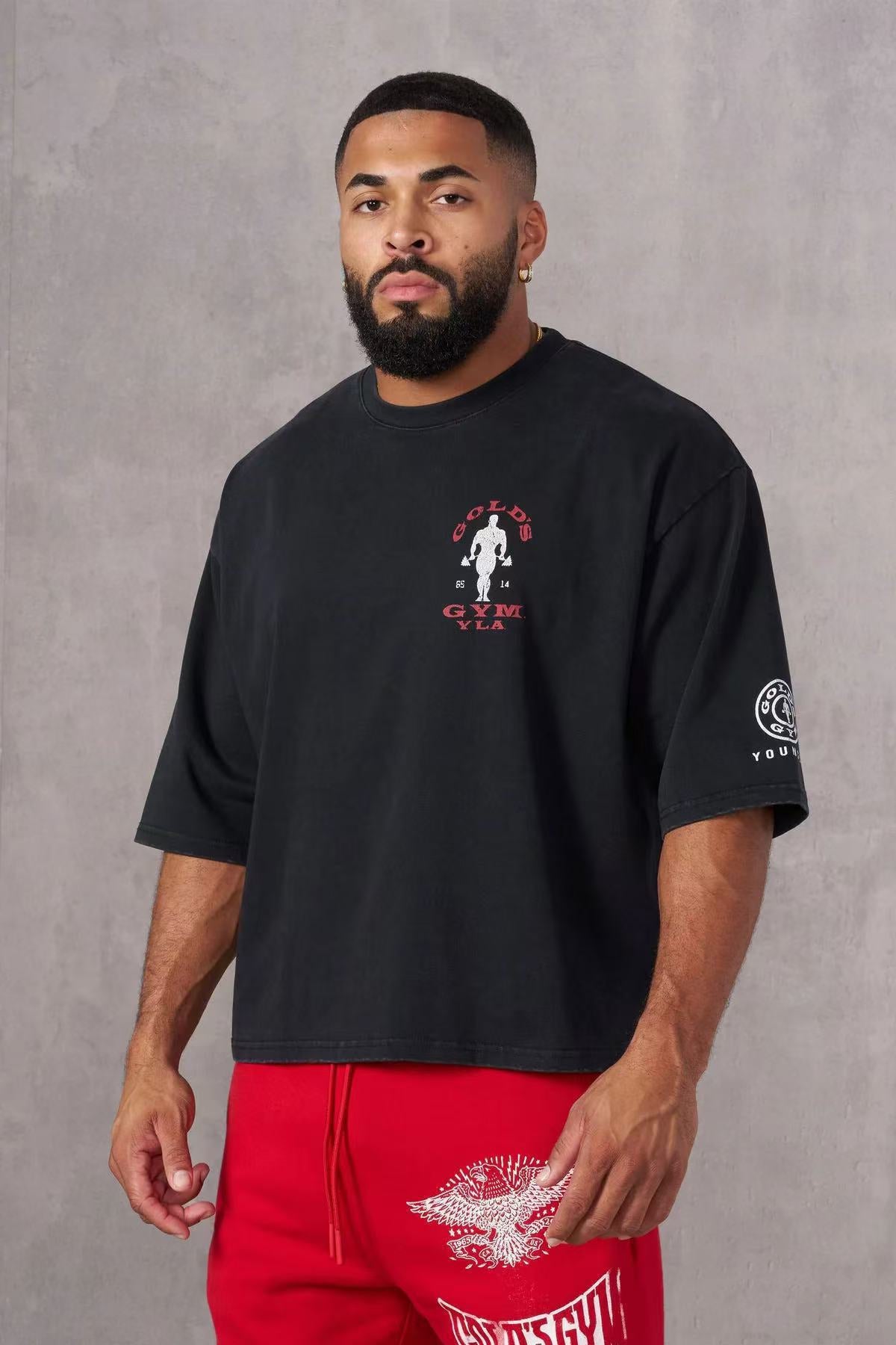 YOUNGLA 4002 Golds Gym New Age Tees