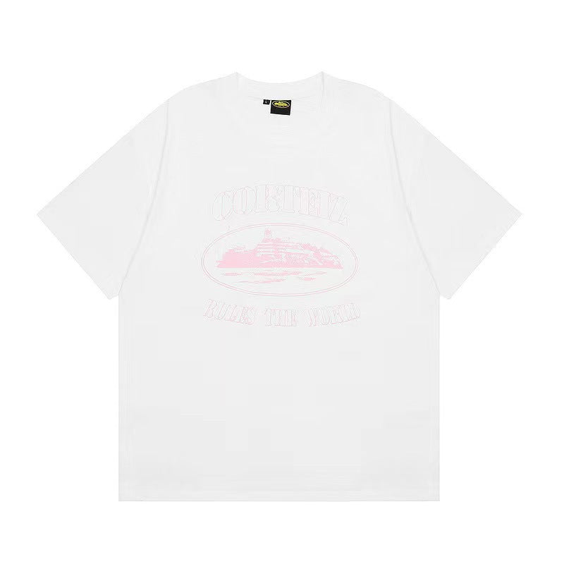 Camiseta de manga corta unisex holgada de streetwear Corteiz Alcatraz RTW