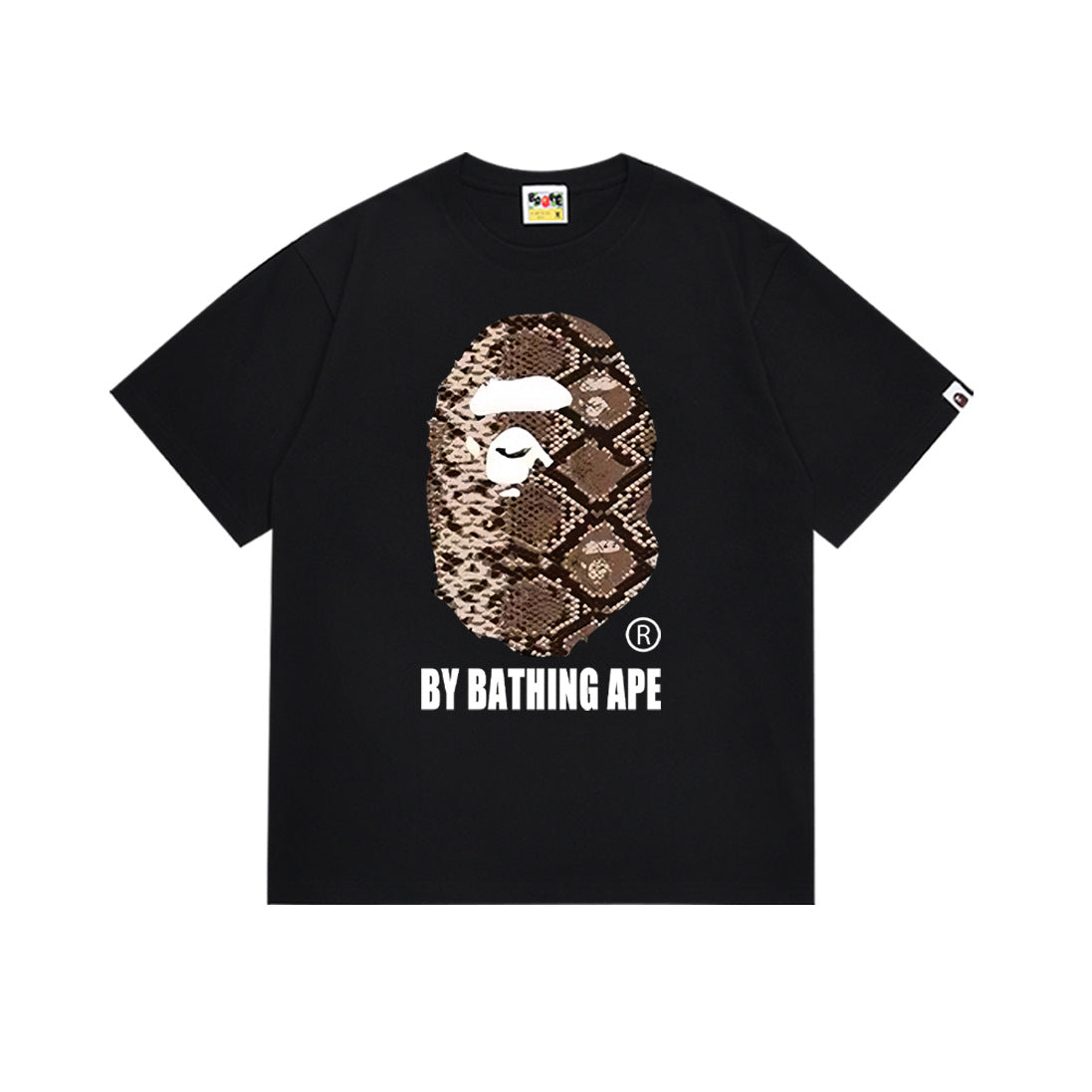 Bape Maneki Neko Ape Head Graphic Oversized Tee Streetwear Unisex
