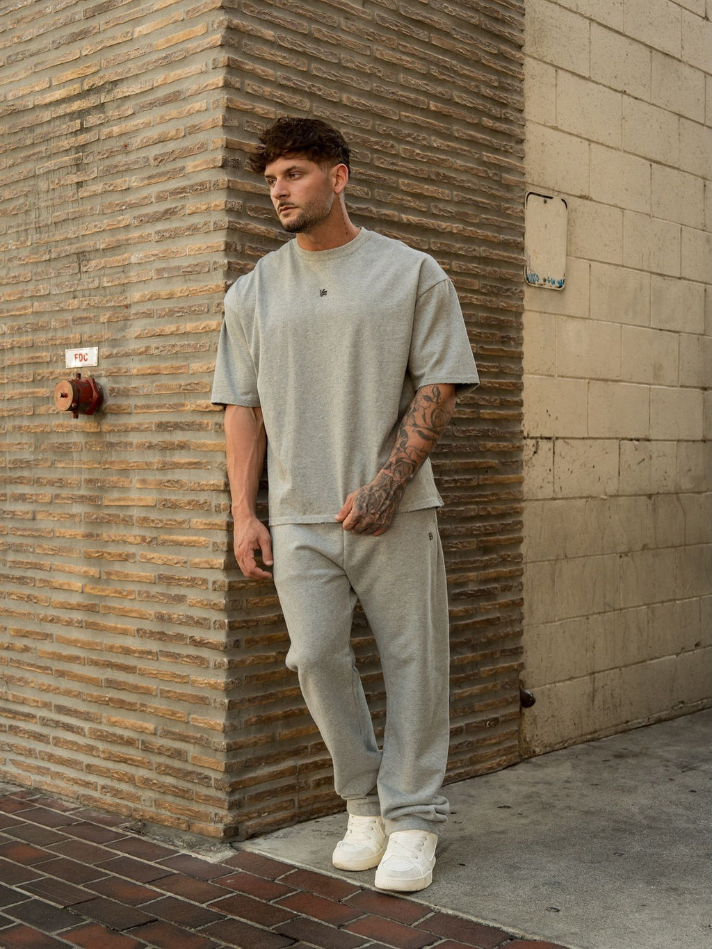 YOUNGLA 2067 Elevated Essentials - Baggy Sweats