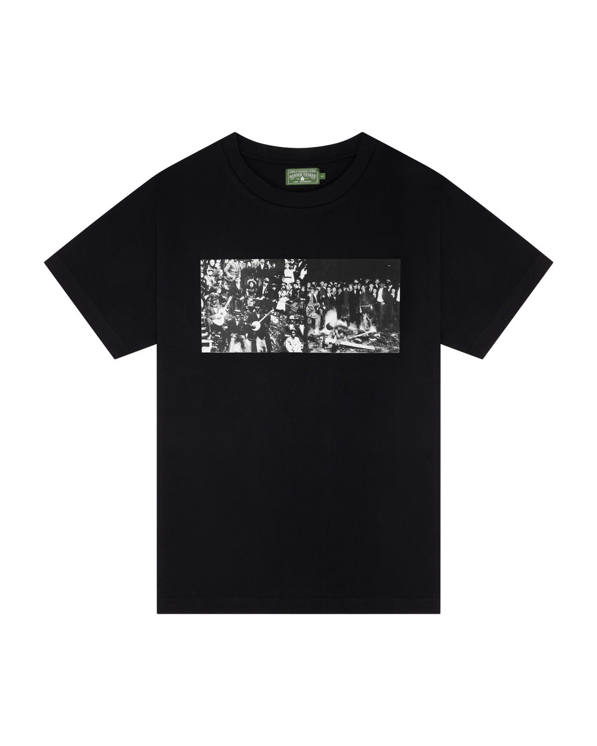2026 New Denim Tears Print Loose Crewneck Unisex Casual T-Shirt