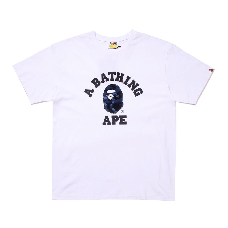 BAPE Ape Head Graphic Print Short Sleeve Tee Streetwear Unisex