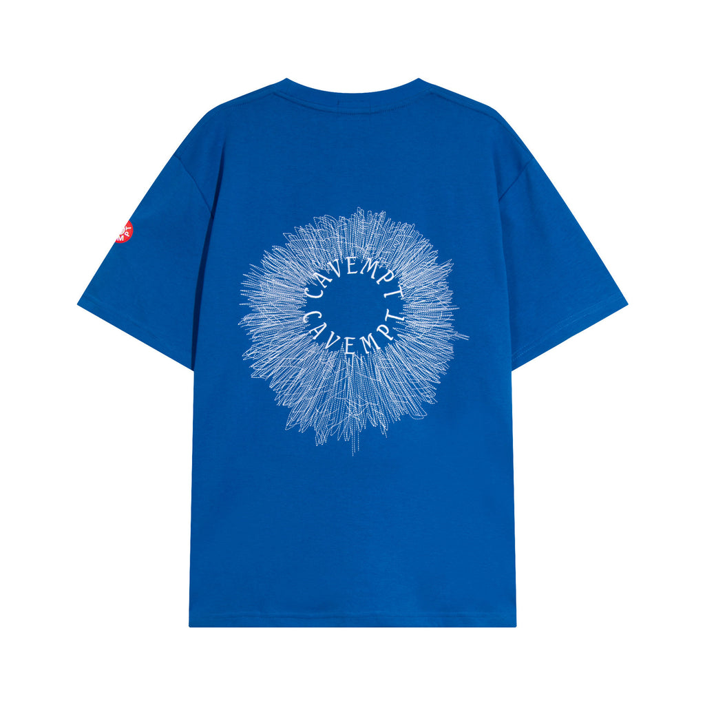 Cav Empt Letter Embroidery Crew Neck Short Sleeve T Shirt Unisex