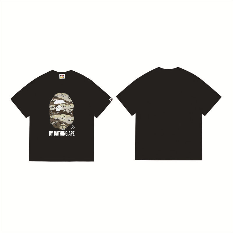 Bape Sakura Floral Graphic Oversized Tee Streetwear Unisex